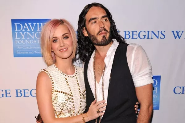 Russell Brand and Katy Perry