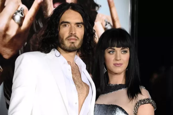 Russell Brand and Katy Perry