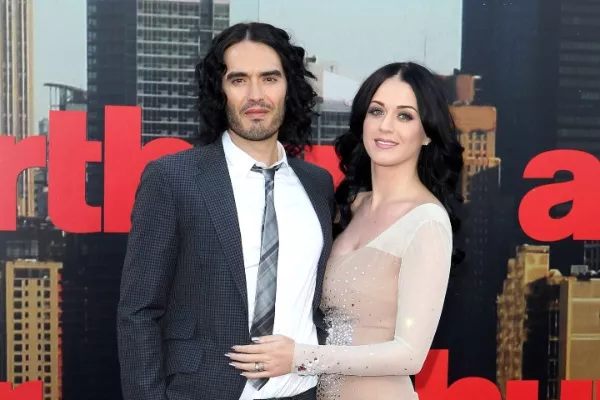 Russell Brand and Katy Perry