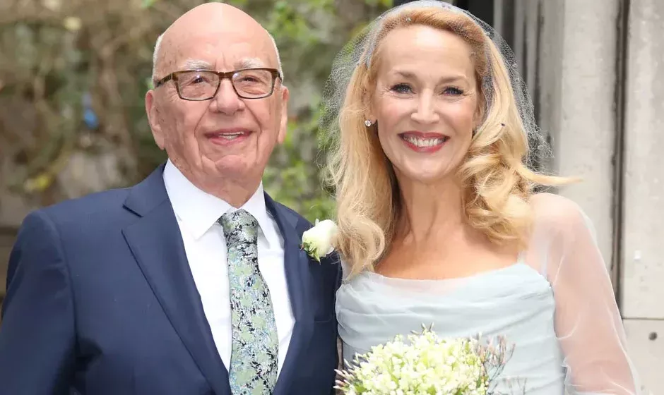Prudence Murdoch and Rupert Murdoch