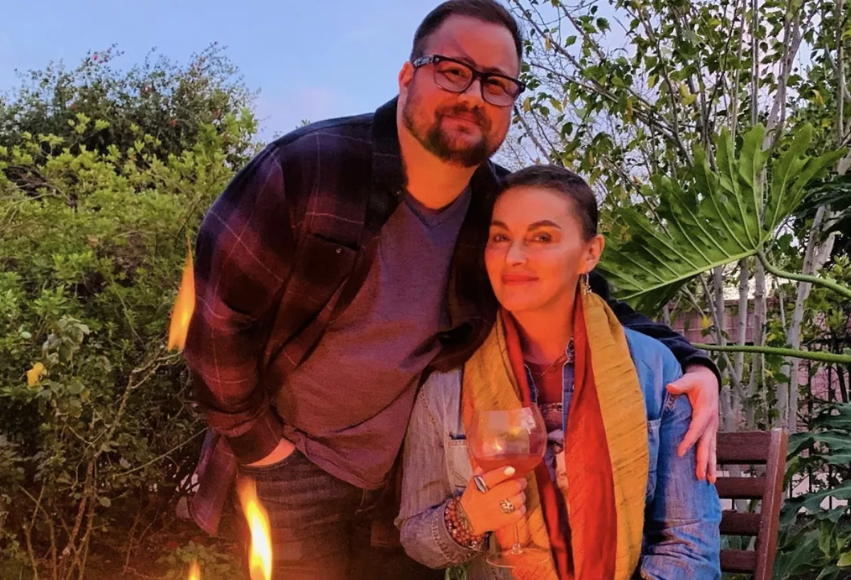 Chaz Bono and Shara Mathes