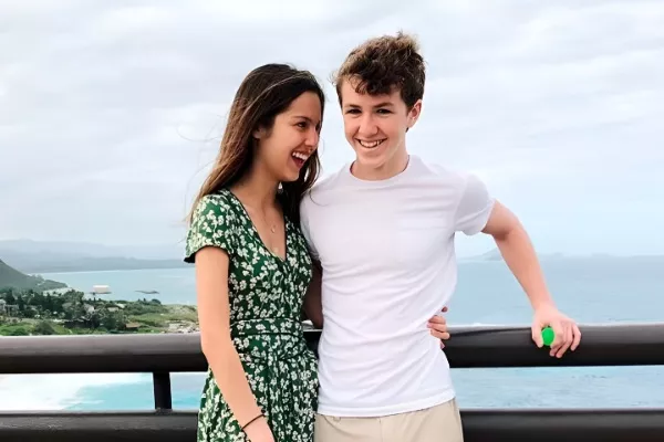 Olivia Rodrigo and Ethan Wacker