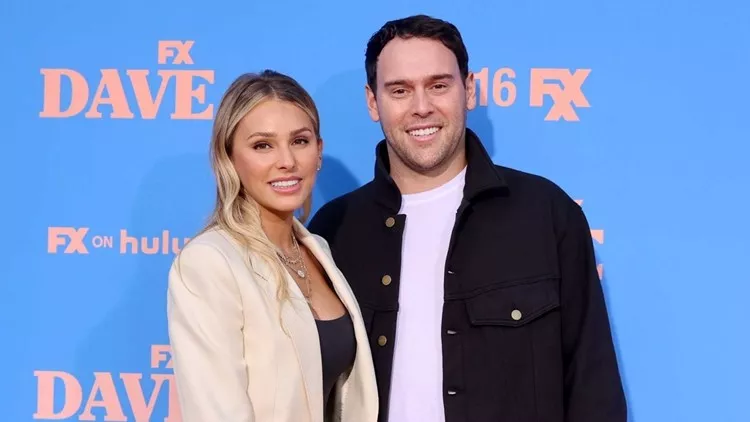 Yael Cohen and Scooter Braun