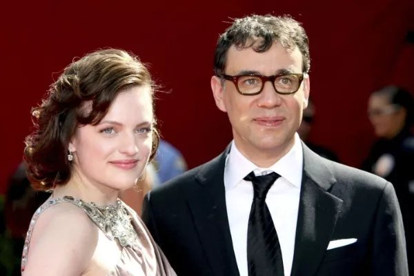 Elisabeth Moss and Fred Armisen