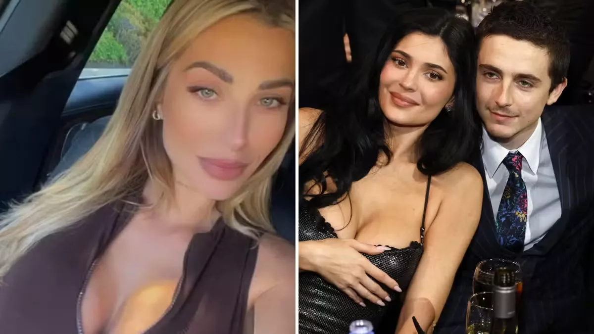 Timothee Chalamet and Kylie Jenner