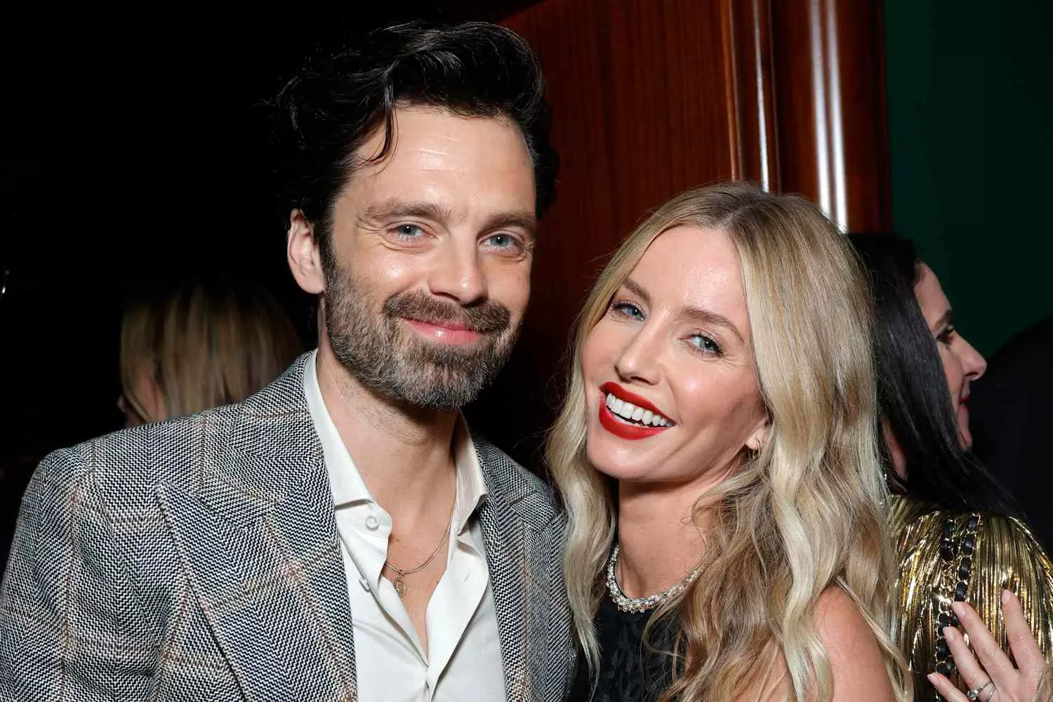 Sebastian Stan and Annabelle Wallis