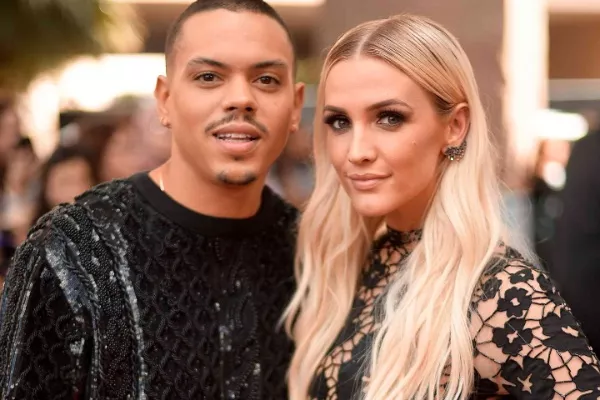 Ashlee Simpson and Evan Ross