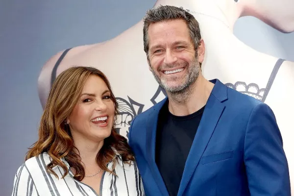 Mariska Hargitay and Peter Hermann