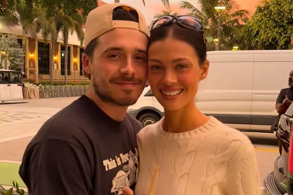 Nicola Peltz and Brooklyn Beckham