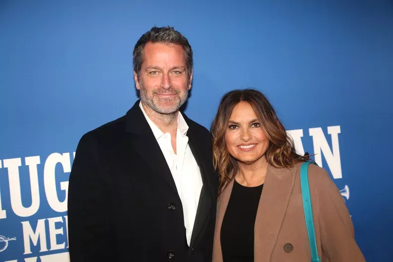 Peter Hermann with wife