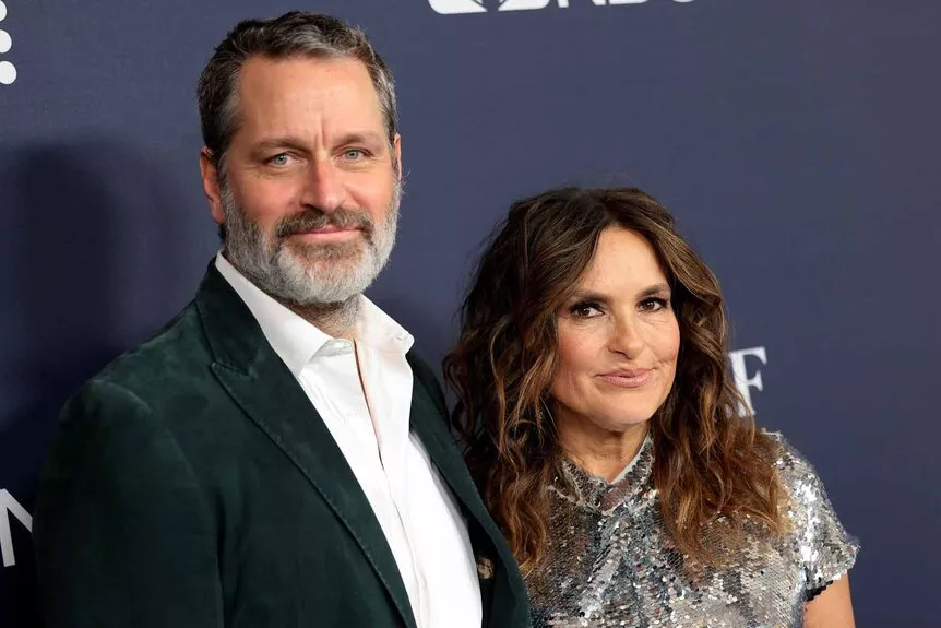 Peter Hermann with wife