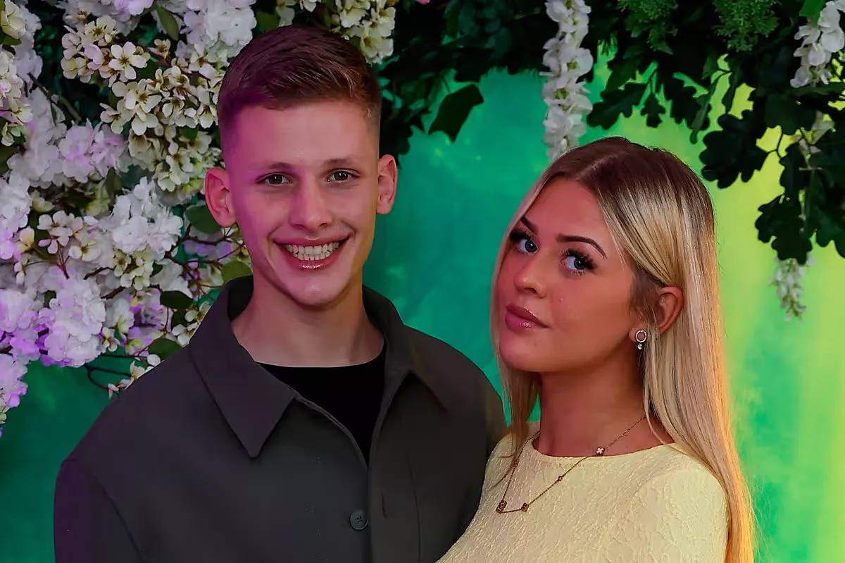 Freddy Brazier and Holly Swinburn