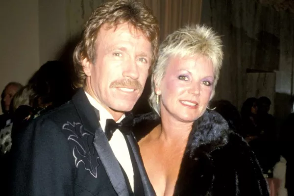 Chuck Norris and Dianne Holechek