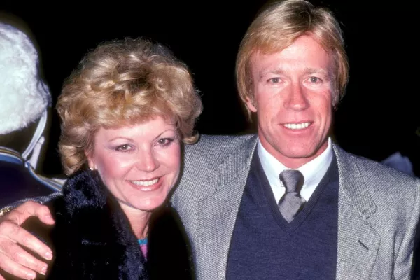Chuck Norris and Dianne Holechek