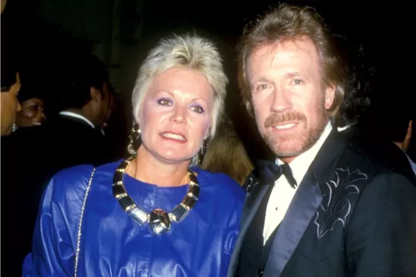 Chuck Norris and Dianne Holechek