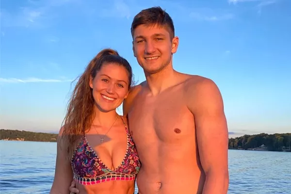 Morgan Reid and Grayson Allen