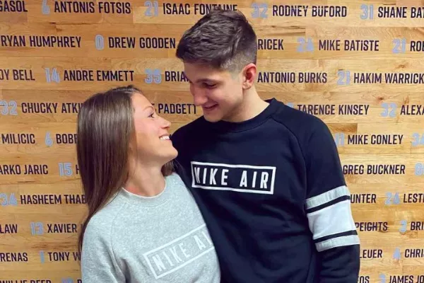 Morgan Reid and Grayson Allen