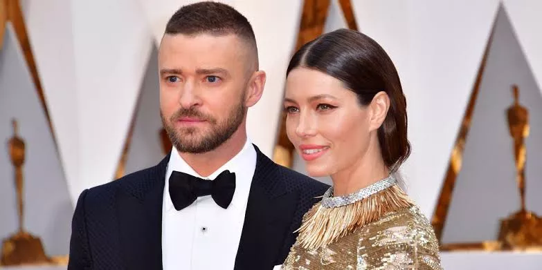 Justin Timberlake and Jessica Biel