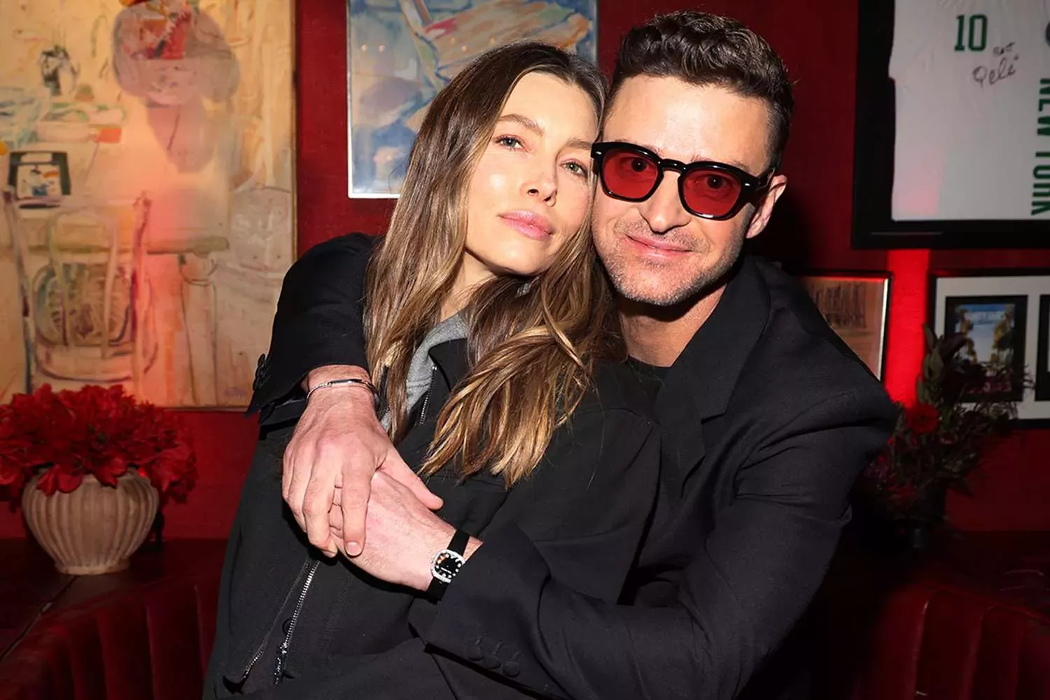 Justin Timberlake and Jessica Biel