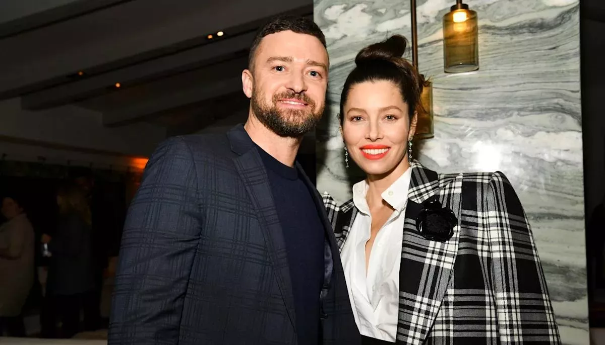 Justin Timberlake and Jessica Biel