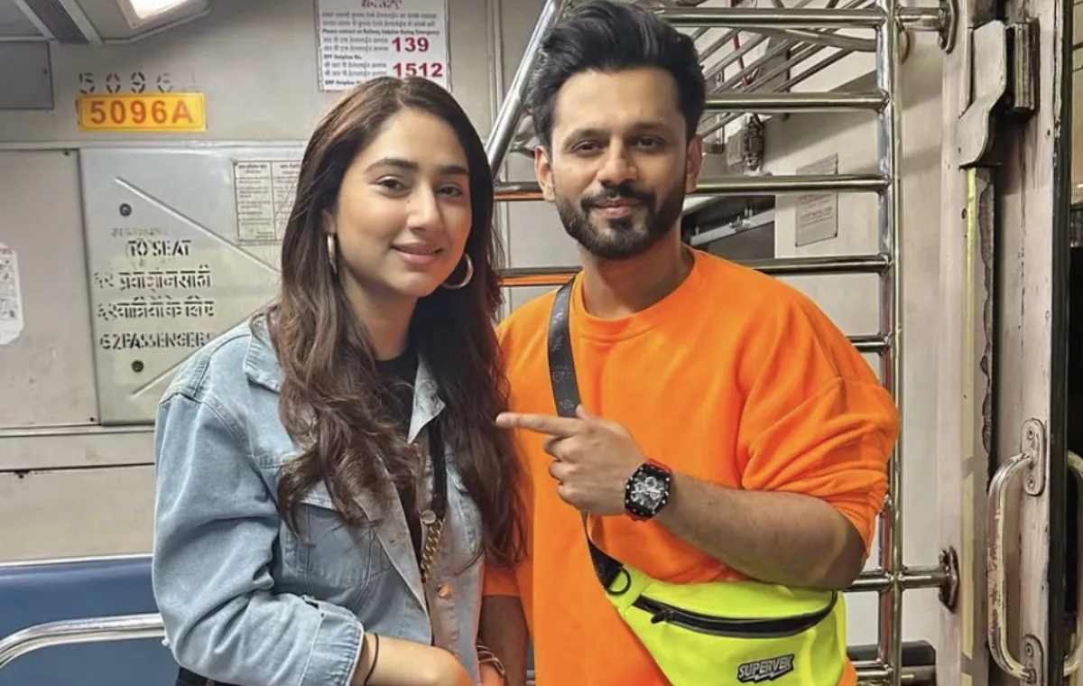 Rahul Vaidya and Disha Parmar