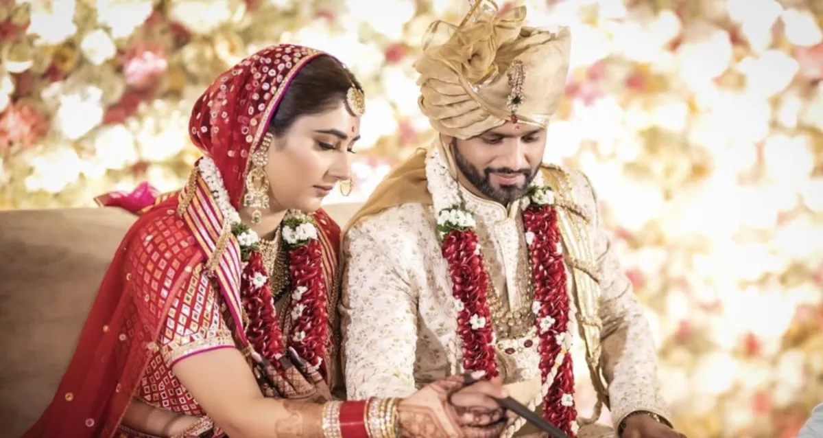 Rahul Vaidya and Disha Parmar