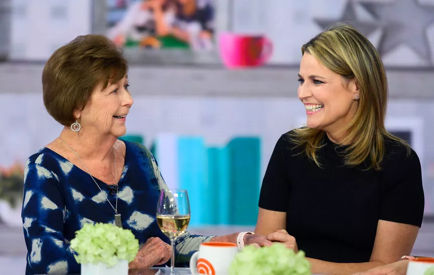 Savannah Guthrie and Nancy Guthrie
