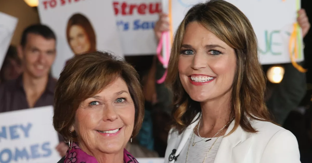 Savannah Guthrie and Nancy Guthrie