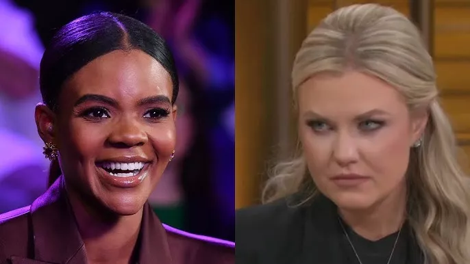 Candace Owens and Erica Kirk