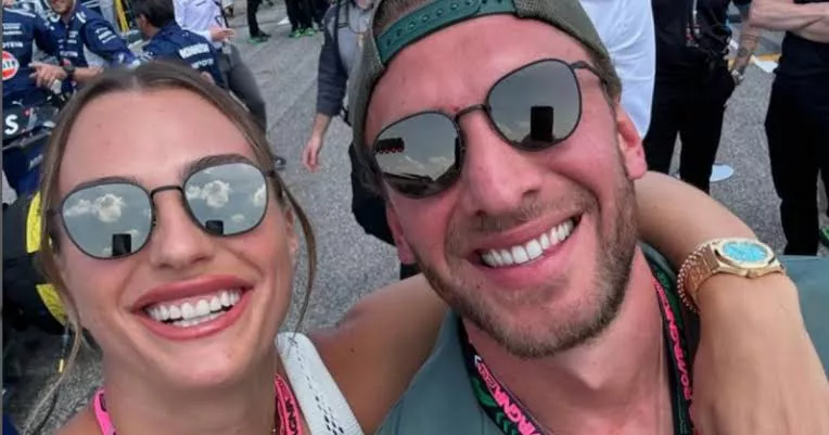 Aryna Sabalenka and Georgios Frangulis 