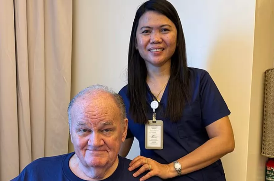 Thomas Markle with Rio Canedo