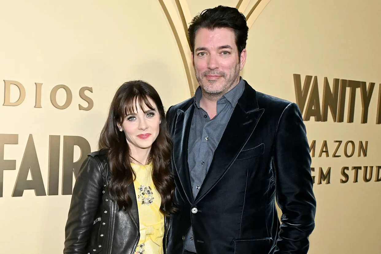 Jonathan Scott and Zooey Deschanel 