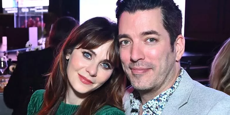 Jonathan Scott and Zooey Deschanel 