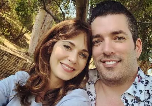 Jonathan Scott and Zooey Deschanel 