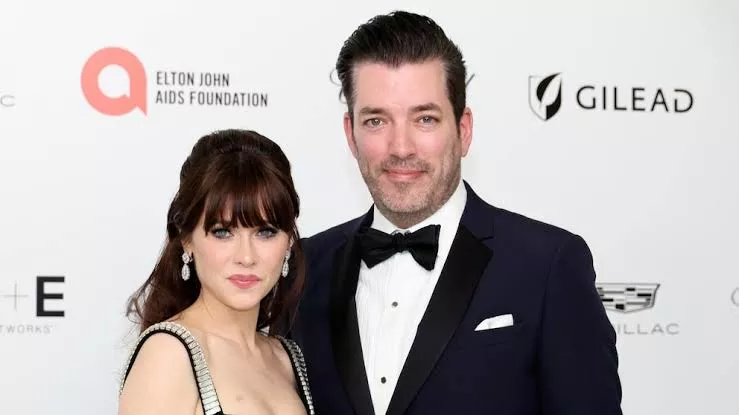 Jonathan Scott and Zooey Deschanel 