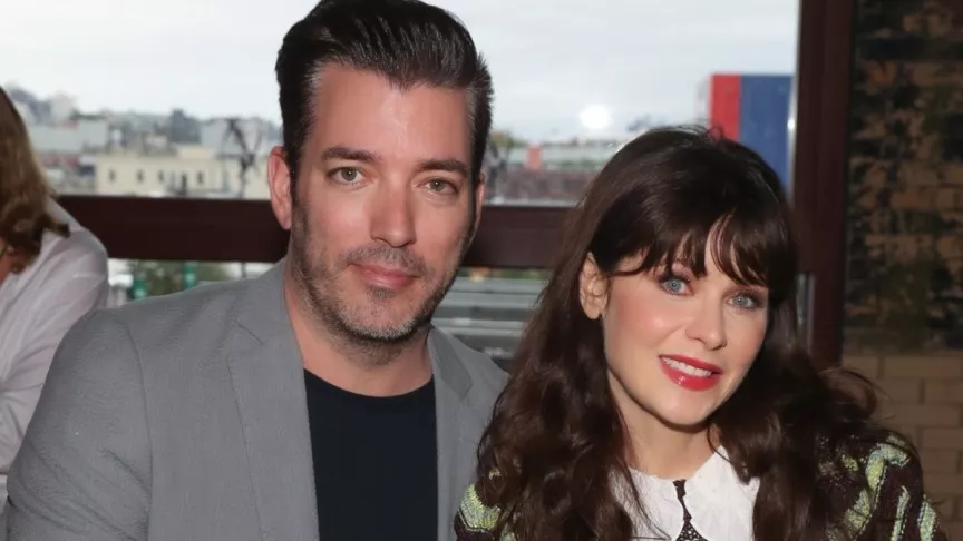 Jonathan Scott and Zooey Deschanel 