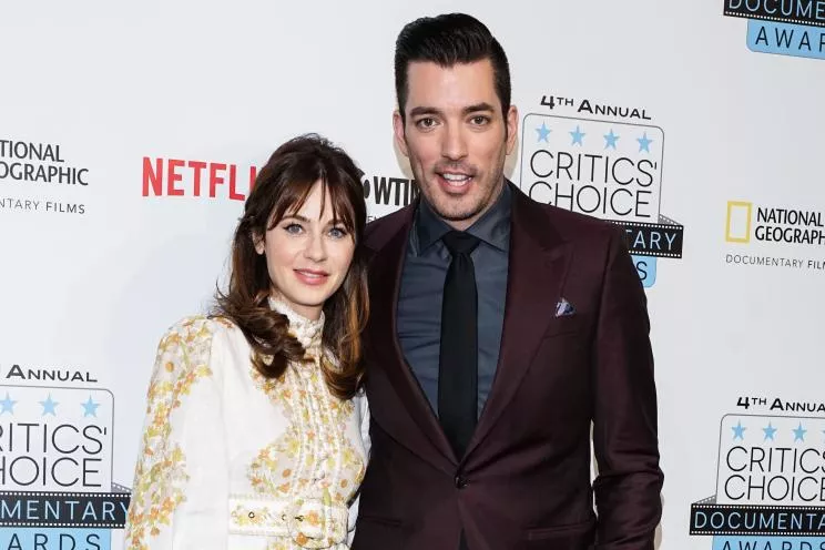 Jonathan Scott and Zooey Deschanel 