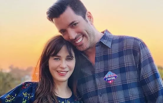 Jonathan Scott and Zooey Deschanel 