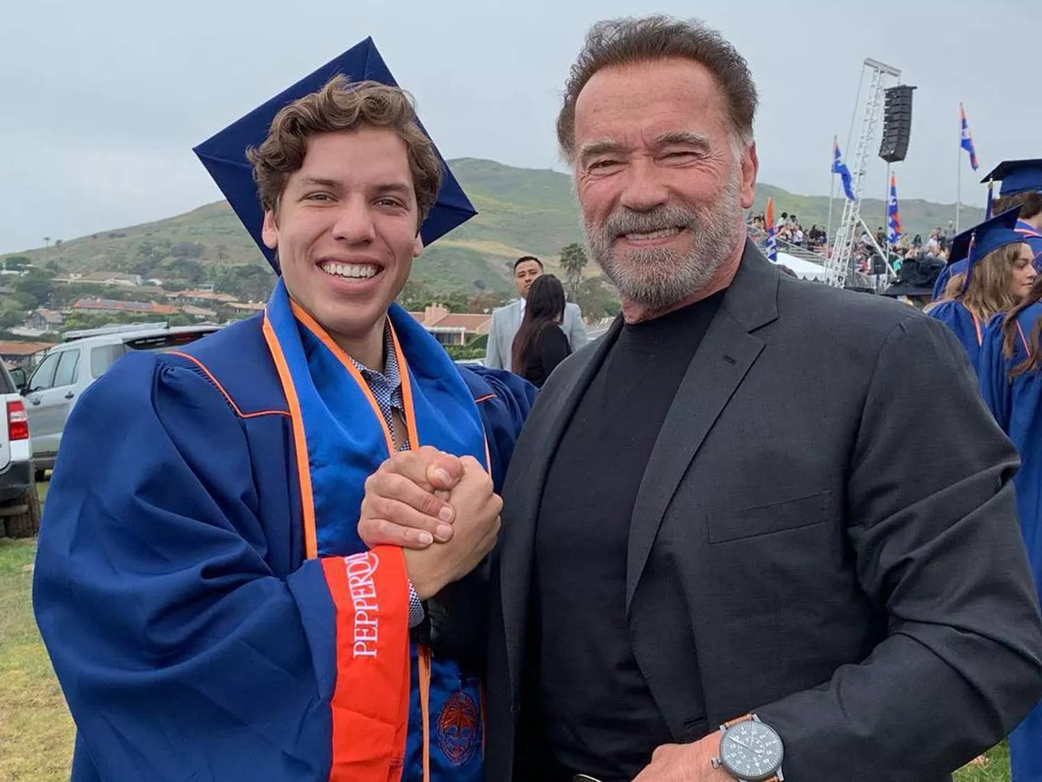 Arnold Schwarzenegger&rsquo;s son Joseph Baena