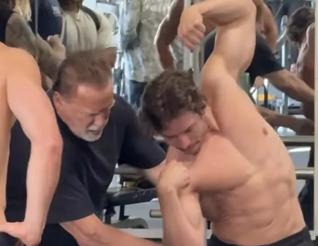 Arnold Schwarzenegger&rsquo;s son 