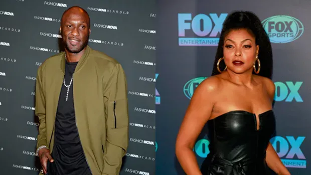 Lamar Odom and Taraji P. Henson