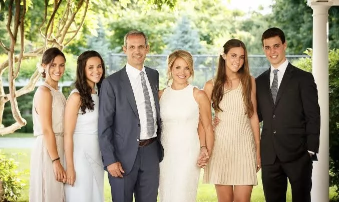 Katie Couric and John Molner