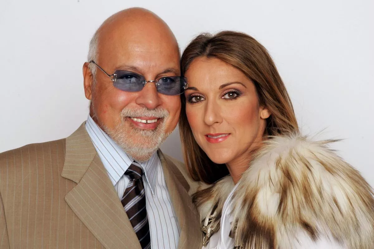 Celine Dion and Rene Angelil