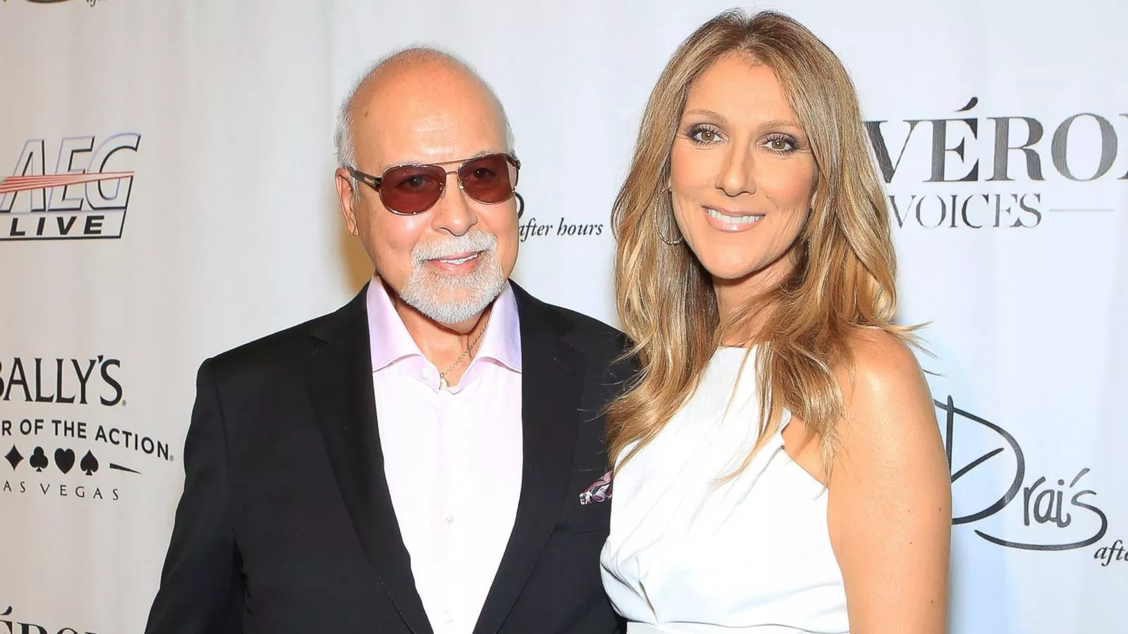 Celine Dion and Rene Angelil