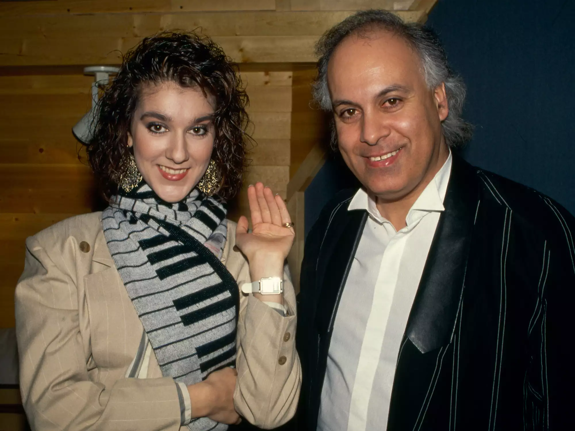 Celine Dion and Rene Angelil