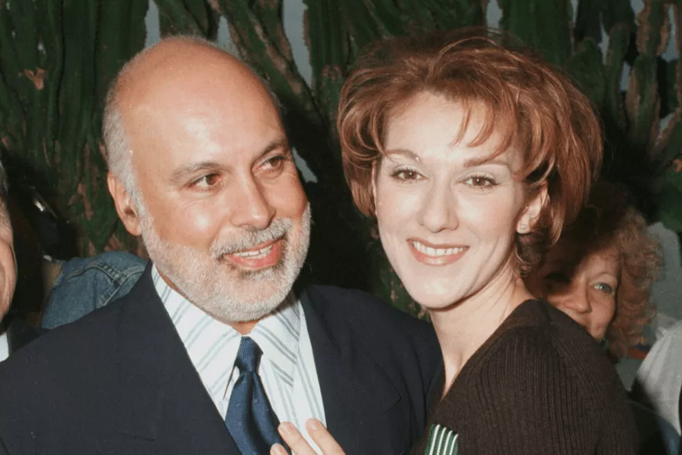 Celine Dion and Rene Angelil