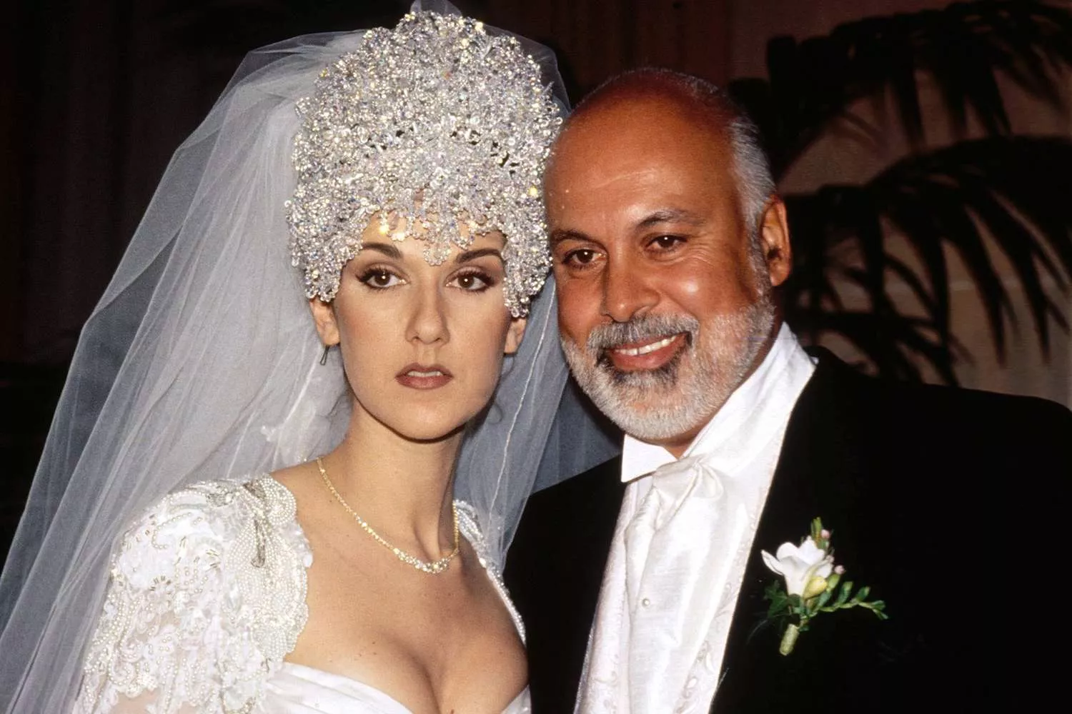 Celine Dion and Rene Angelil wedding