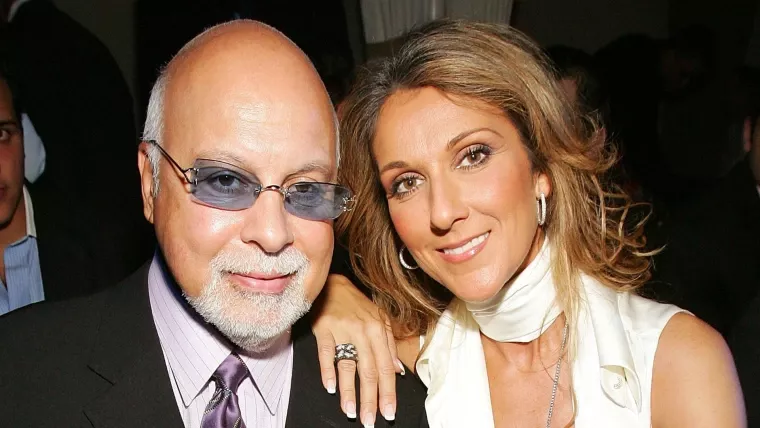 Celine Dion and Rene Angelil