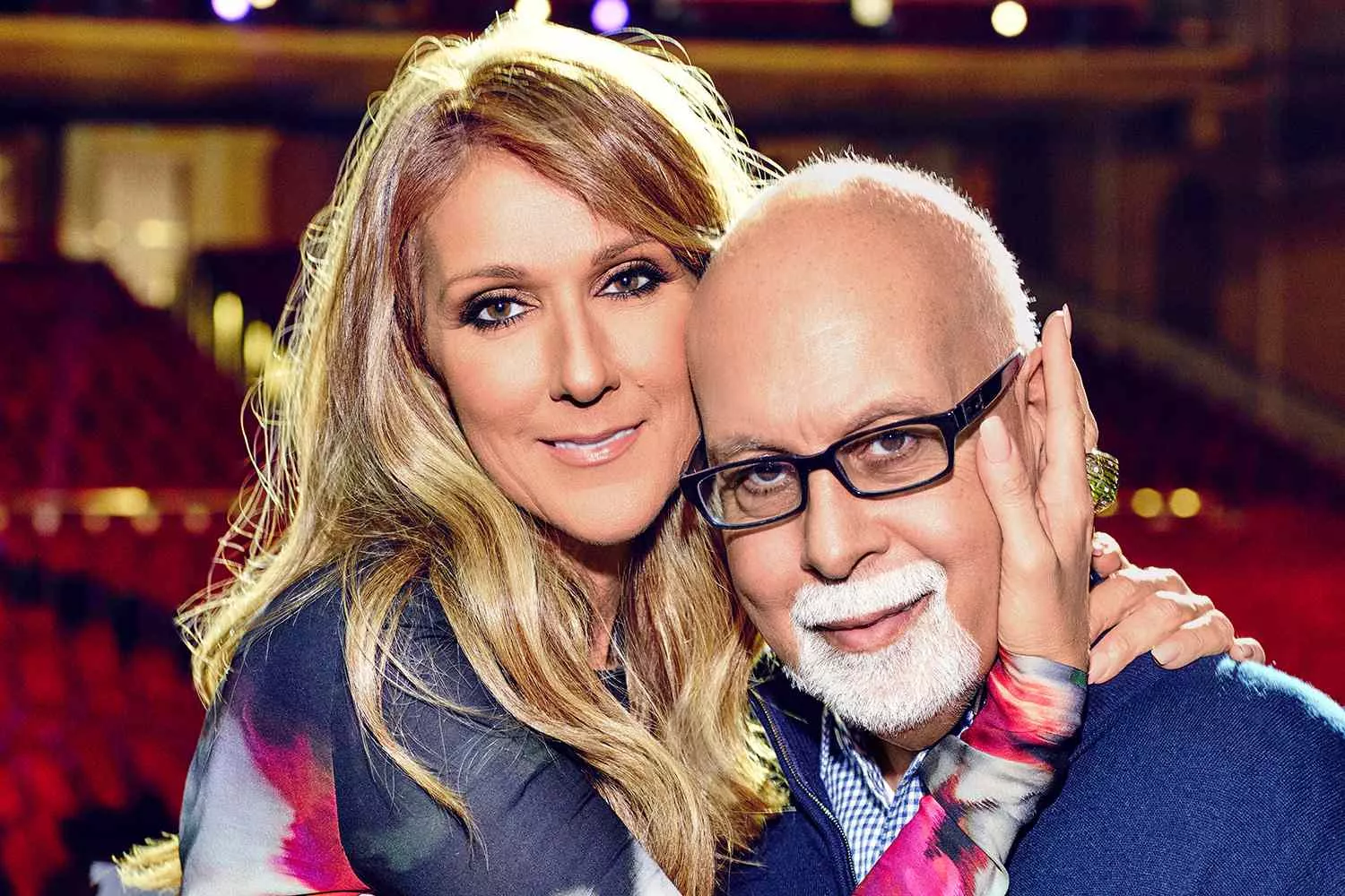 Celine Dion and Rene Angelil