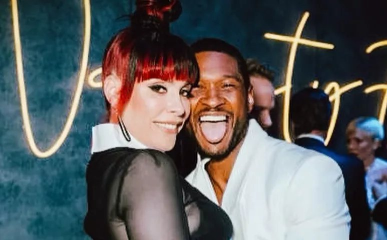 Usher and Jennifer Raymond